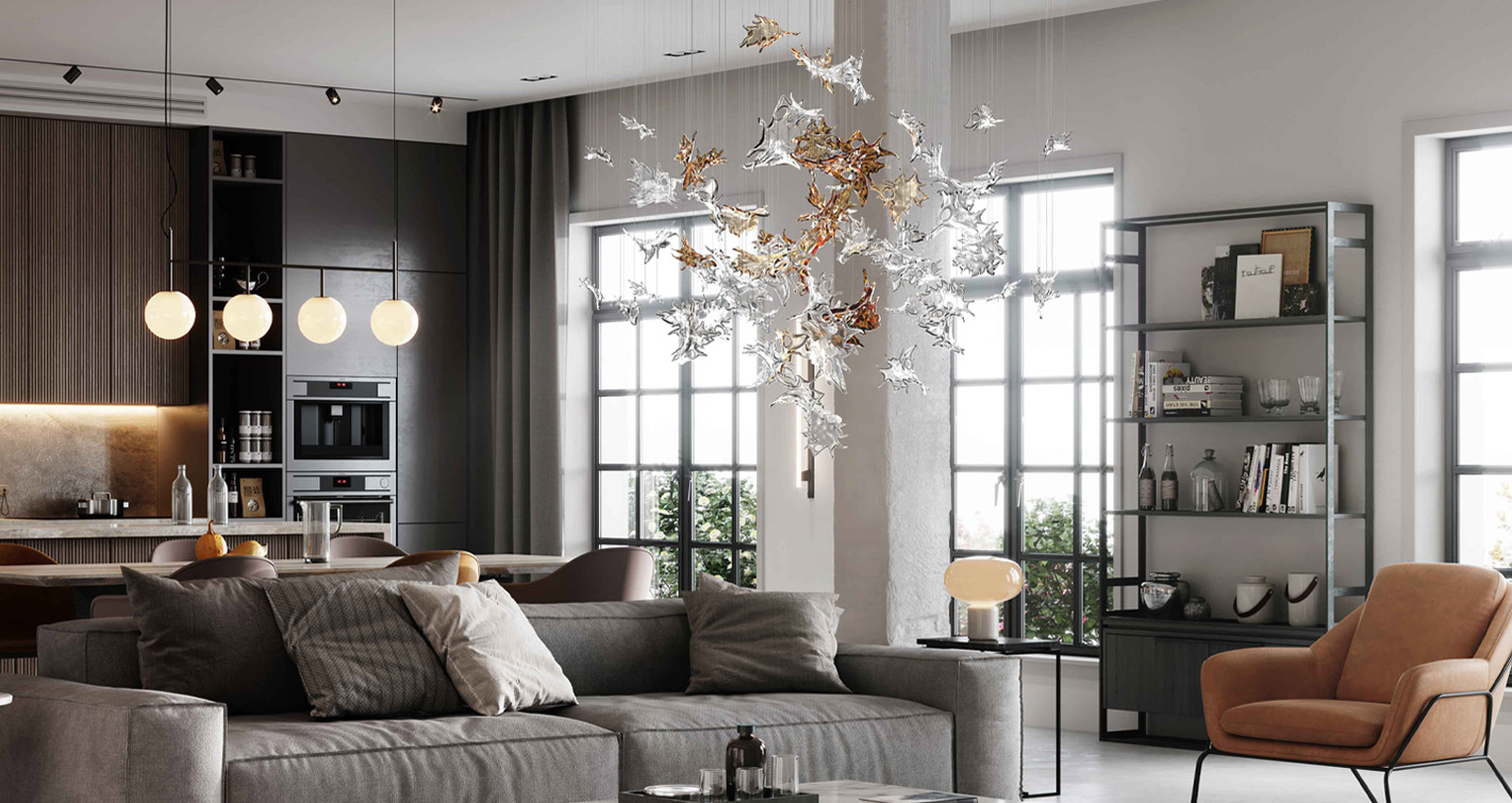 Dancing Leaves Suspension